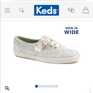 Kate Spade Glitter Keds